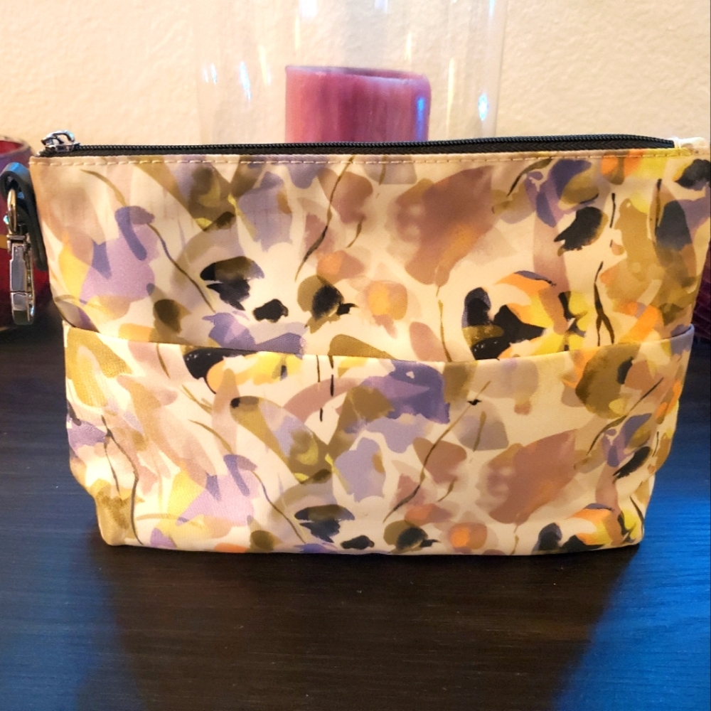 A New Day Floral Cosmetic Bag